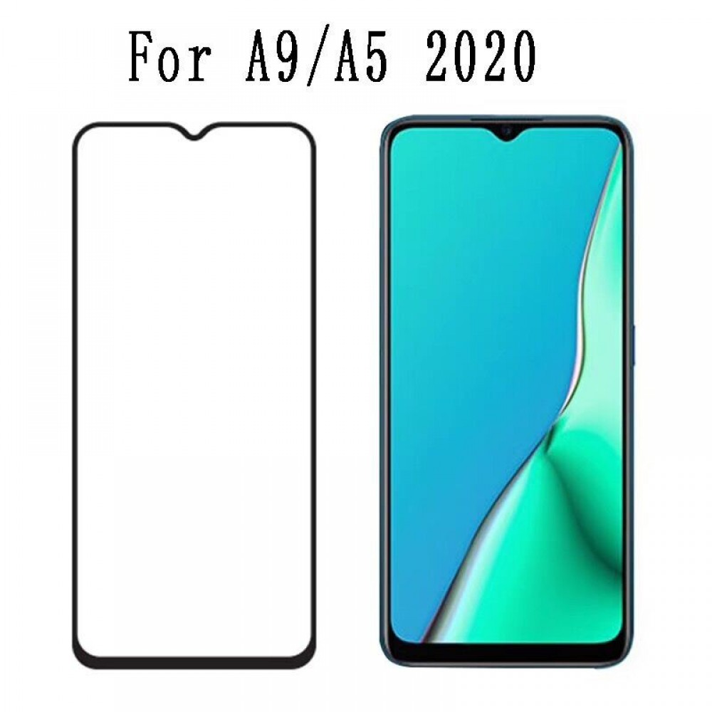 OPPO A9 2020 A5 2020 二次強化玻璃膜 OPPO A9 A5 2010 滿版玻璃保護貼 全膠貼合