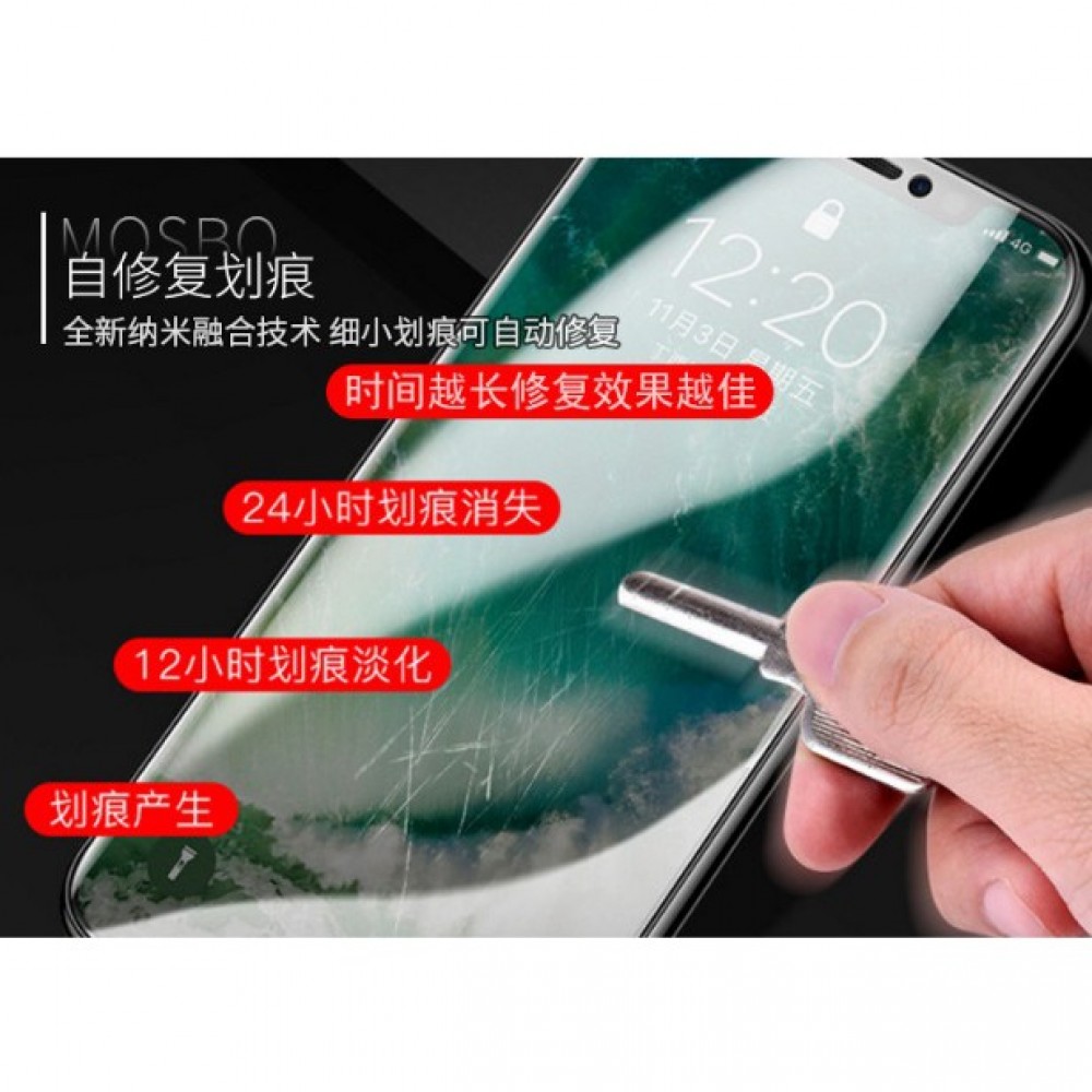 [兩片裝] iPhone SE2 定位貼水凝膜 iPhone SE2 水凝膜 SE2020保護貼 絲般滑順 保證無白邊