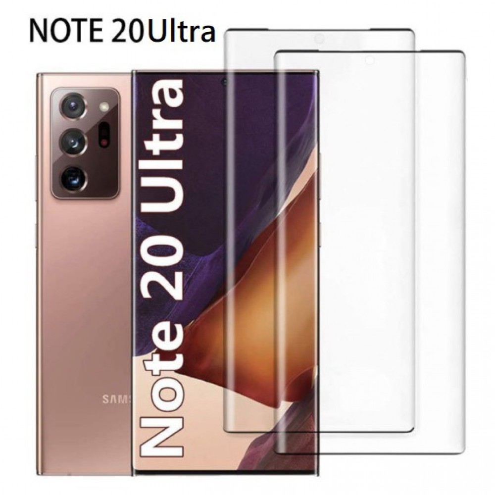 三星Note 20 Note 20 Ultra 全屏玻璃膜 三星Note20 / Ultra 保護貼 支援指紋解鎖