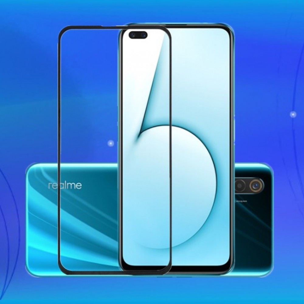 Realme X50 二次強化玻璃膜 Realme X50 滿版玻璃保護貼 5G手機