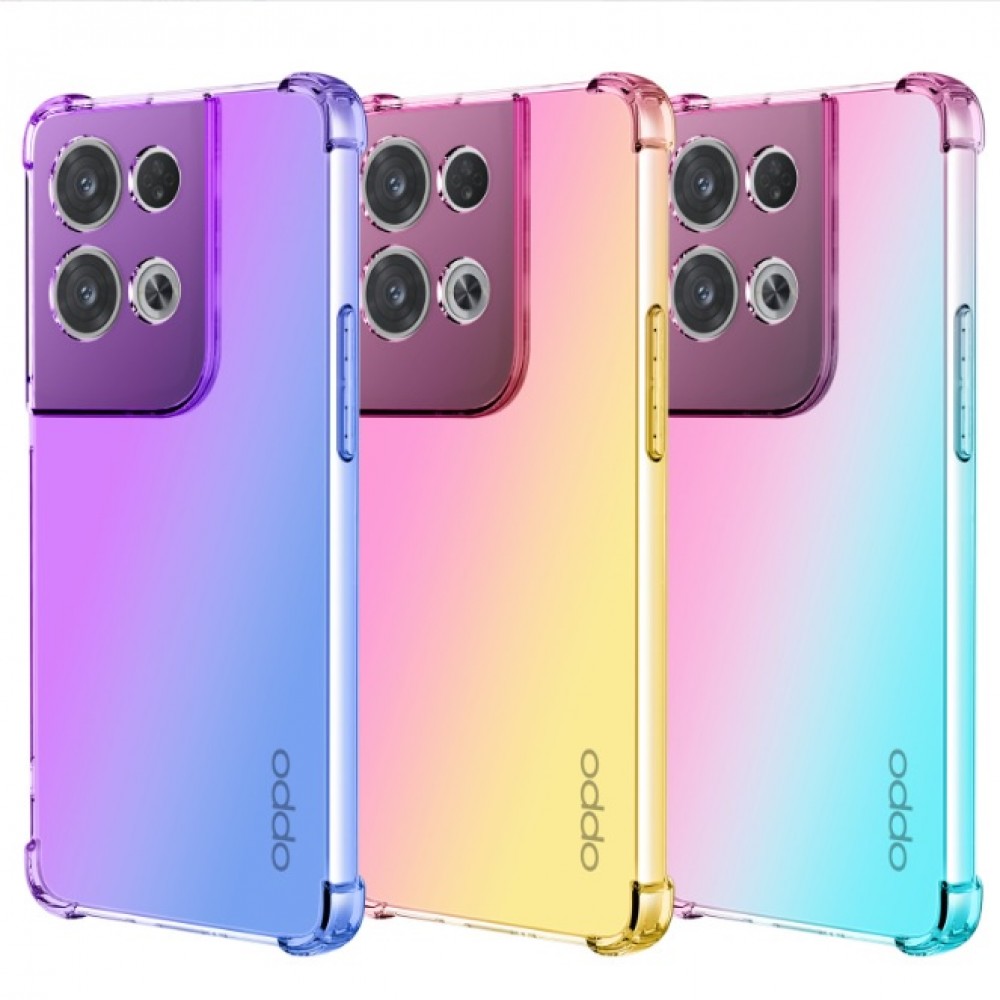 OPPO Reno 8 手機殼 Reno8 Reno8 Pro 漸變防摔殼 Reno8 Reno8 防摔殼