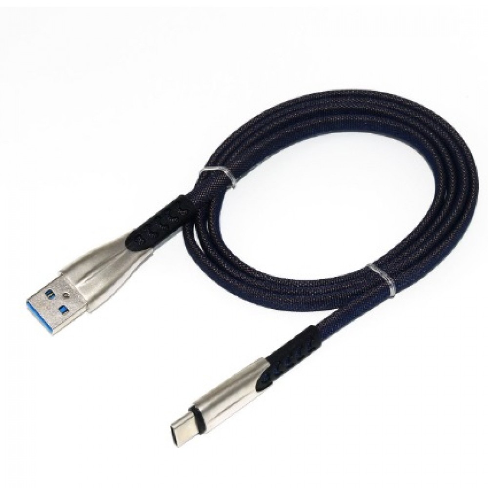 鋅合金Type C 充電線 USB-C快充線 TypeC充電線 數據線 Type C傳輸線 支援18W 2.4A